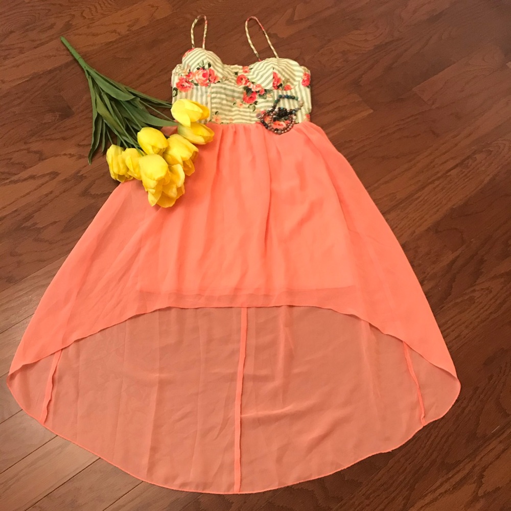 ✔️Jodi Kristopher High Low adorable Sundress